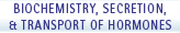 Biochemistry, Secretion, and Transport of Hormones